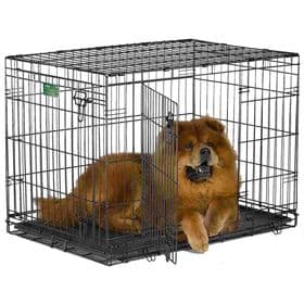 Клетка Midwest iCrate, 2 двери, 91×58×64 см, черная