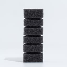 Губка прямоугольная для фильтра турбо № 1, 4×4.5×11 см, серая