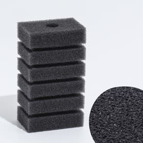 Губка прямоугольная для фильтра турбо № 2, 6×4×11 см, серая