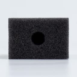 Губка прямоугольная для фильтра турбо № 2, 6×4×11 см, серая