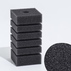 Губка прямоугольная для фильтра турбо № 3, 6×6×12 см, серая