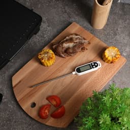 Термощуп кухонный Luazon, max 300 °C, от батареек LR44, белый