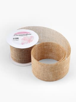 Лента текстильная «Классика», 60 мм, 4.5 ± 0.5 м, цвет бежевый