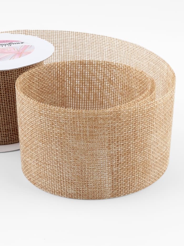 Лента текстильная «Классика», 60 мм, 4.5 ± 0.5 м, цвет бежевый