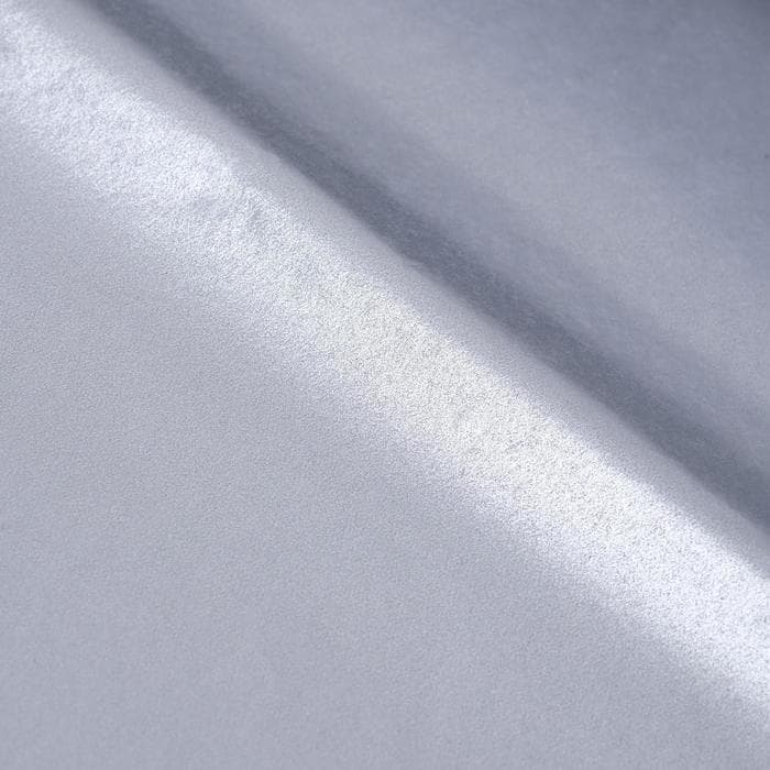 Бумага упаковочная тишью, перламутровая, серебряная, 50×66 см