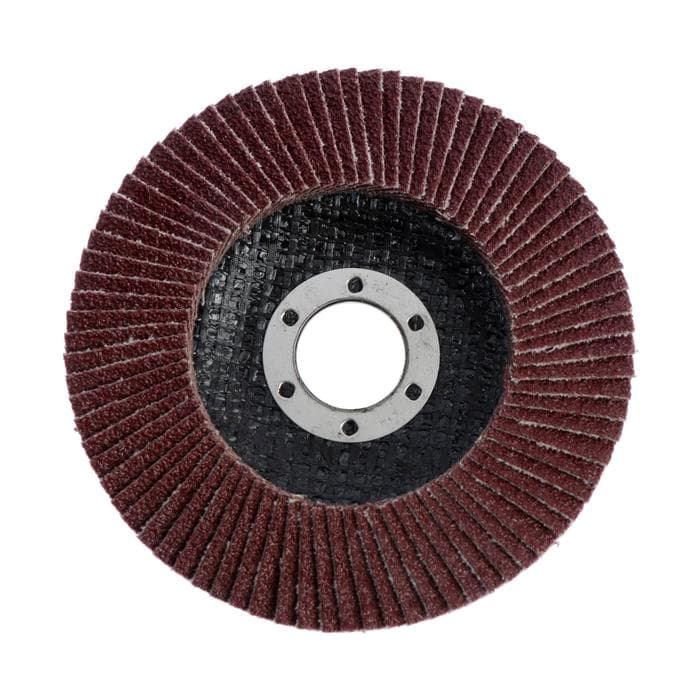 Круг лепестковый торцевой ТУНДРА, 115×22 мм, Р60