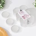 Набор свечей чайных, 3.8×1 см, 2 ч, 9 г, 18 шт., белый