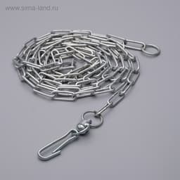 Цепь привязочная с длинным звеном, 26×3 мм, длина 3 м