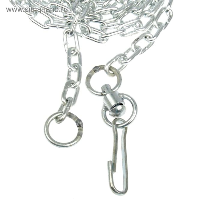 Цепь привязочная с коротким звеном, 19×4 мм, длина 3 м
