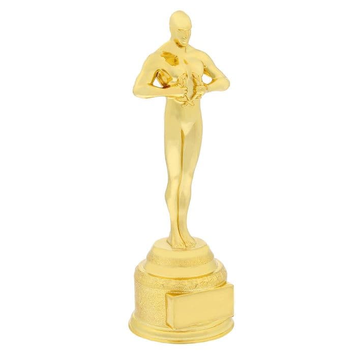 Кубок наградная фигура мужская, «Оскар», золото, 18×6×6 см
