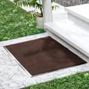 Коврик придверный влаговпитывающий, ребристый, «Стандарт», 120×250 см, коричневый