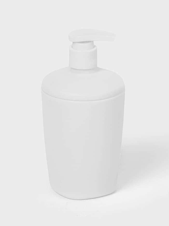 Набор для ванной комнаты Aqua, 4 предмета, пластик, белый