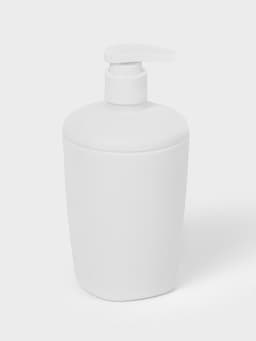 Набор для ванной комнаты Aqua, 4 предмета, пластик, белый