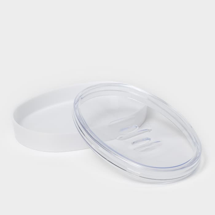 Мыльница универсальная Joli, пластик, белая