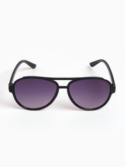 Очки солнцезащитные «OneSun. Авиаторы», uv 400, линза 5.5×6 см, чёрный