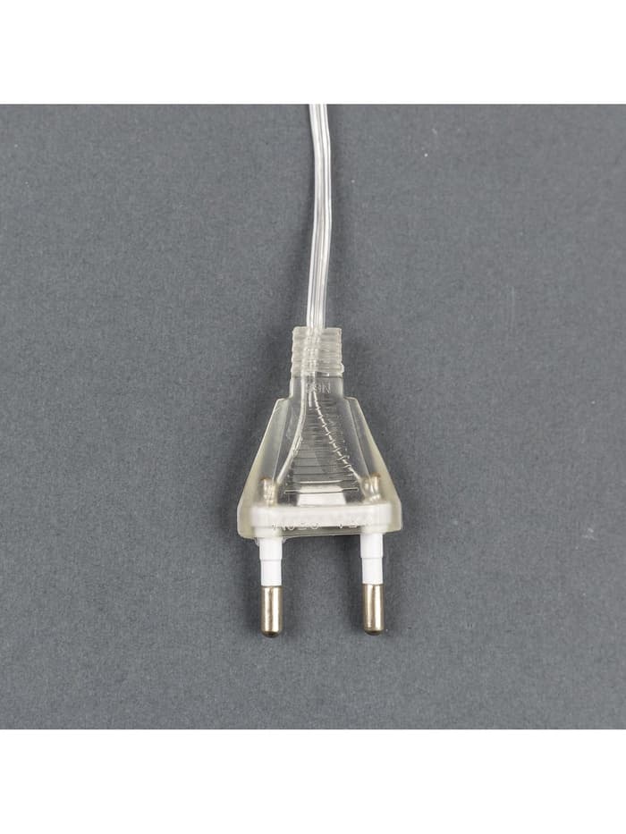 Светодиодная верхушка на ёлку «Звезда красная», 22 см, 30 LED, 220 В, свечение красное