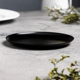 Подсвечник плоский «Чашка», металл, 14 см, чёрный муар