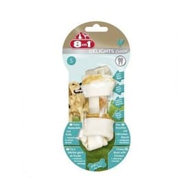 Косточка для мелких и средних собак 8 in1 DENTAL DELIGHTS S, с курицей и минералами, 11 см