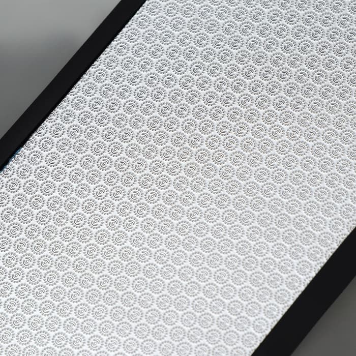 Пилка для пяток, лазерная, двусторонняя, прорезиненная ручка, 25.5 см, чёрная