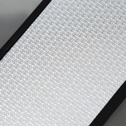 Пилка для пяток, лазерная, двусторонняя, прорезиненная ручка, 25.5 см, чёрная