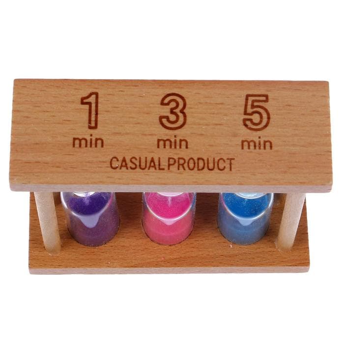 Часы песочные «Кальт», на 1, 3, 5 минут, 3×9 см