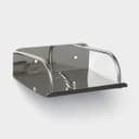 Мыльница настенная, 14.5×11.5×5 см, сталь