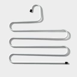 Вешалка для брюк и юбок «Змейка», 33×34 см, МИКС