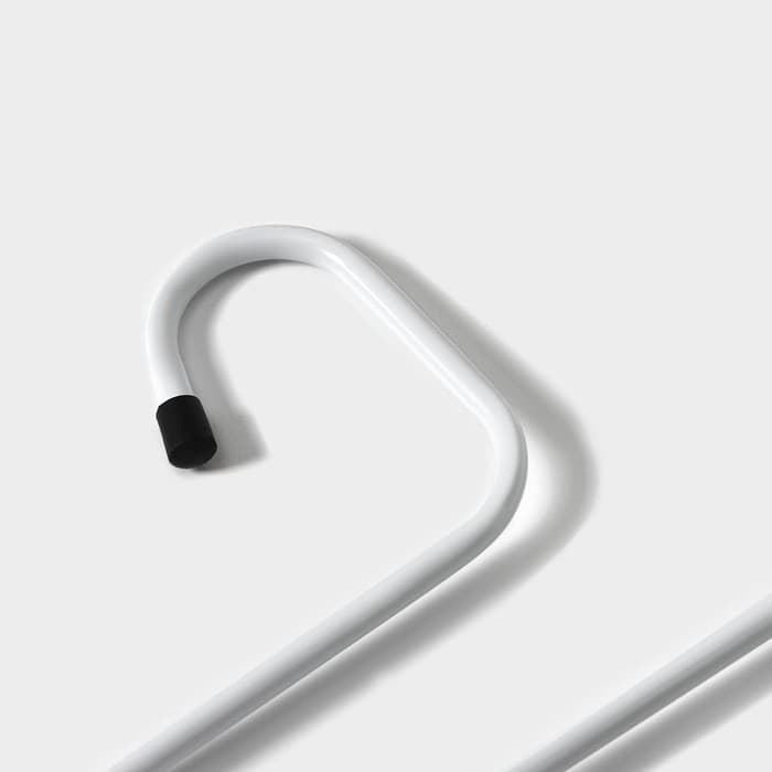 Вешалка для брюк и юбок «Змейка», 33×34 см, МИКС