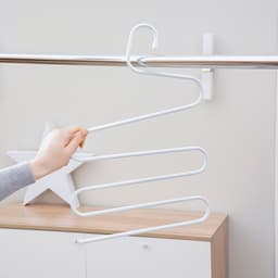 Вешалка для брюк и юбок «Змейка», 33×34 см, МИКС