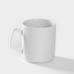 Кружка Добрушский завод «Эльза», 350 мл, d=8.2 см, фарфор, белая