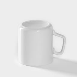 Кружка Добрушский завод «Эльза», 350 мл, d=8.2 см, фарфор, белая