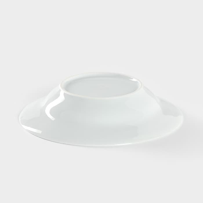 Тарелка глубокая Добрушский завод «Лесовичок», 250 мл, d=20 см, фарфор, белая, рисунок МИКС