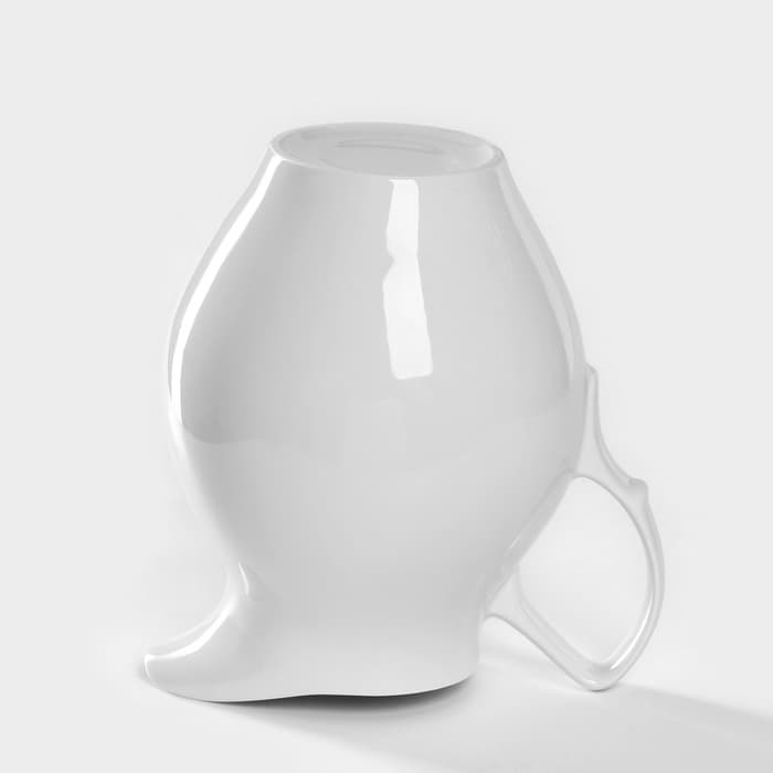 Кувшин Добрушский завод «Бельё», 2 л, фарфор, белый