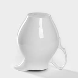 Кувшин Добрушский завод «Бельё», 2 л, фарфор, белый