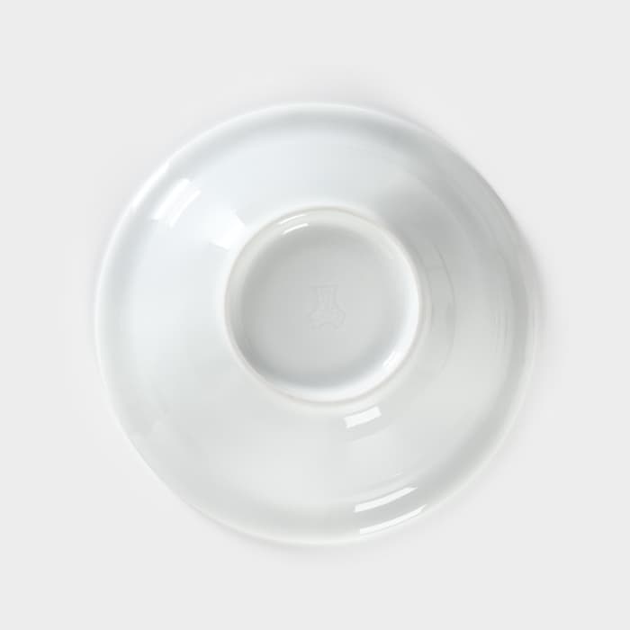 Тарелка глубокая Добрушский завод «Букет цветов», 550 мл, d=17 см, фарфор, белая