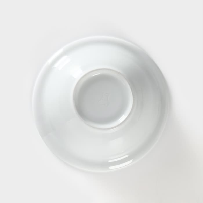 Салатник Добрушский завод «Маки красные», 550 мл, d=17 см, фарфор, белый