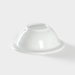 Тарелка глубокая Добрушский завод «Сирень», 550 мл, d=17 см, фарфор, белая