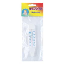 Термометр «Мойдодыр», градусник для воды, от 0°С до +50°С, 14 см