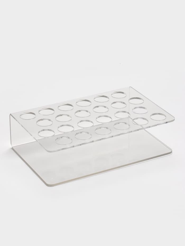 Подставка под тушь на 24 позиции, 19.5×12.5×5.8 см, оргстекло 2 мм