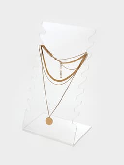 Подставка для кулонов, цепочек, браслетов, 15×10×28 см, оргстекло 2 мм