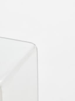 Подставка ступенька одинарная, 10.5×6×6 см, оргстекло 2 мм