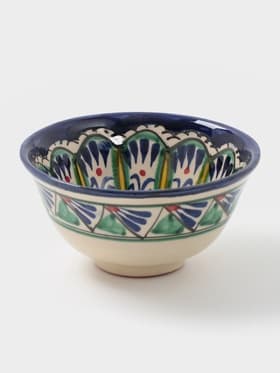 Пиала узбекская Риштанская Керамика «Узоры», 200 мл, d=11.5 см, МИКС