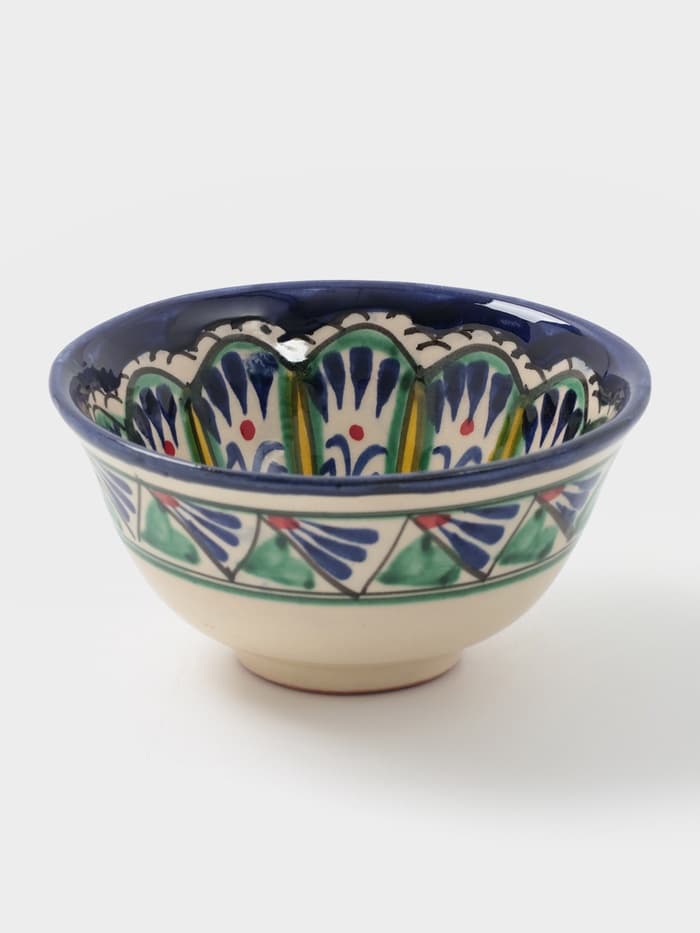 Пиала узбекская Риштанская Керамика «Узоры», 200 мл, d=11.5 см, МИКС