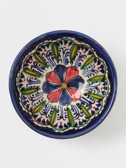 Пиала узбекская Риштанская Керамика «Узоры», 200 мл, d=11.5 см, МИКС