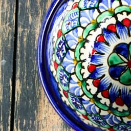 Пиала узбекская Риштанская Керамика «Узоры», 200 мл, d=11.5 см, МИКС