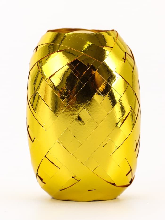 Лента упаковочная глянцевая, ассорти, набор 6 шт., 0.5 см × 10 м
