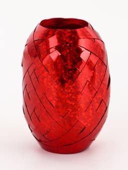 Лента упаковочная голографическая, для воздушных шаров и подарков, ассорти, набор 6 шт., 0.5 см × 10 м