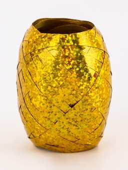 Лента упаковочная голографическая, для воздушных шаров и подарков, ассорти, набор 6 шт., 0.5 см × 10 м