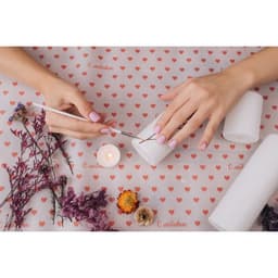 Набор свечей-цилиндров на подставке «Интерьерный», 3 шт., белый