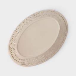 Корзинка для хлеба и фруктов Альтернатива «Кружево», пластик, 23×17×6.5 см, МИКС